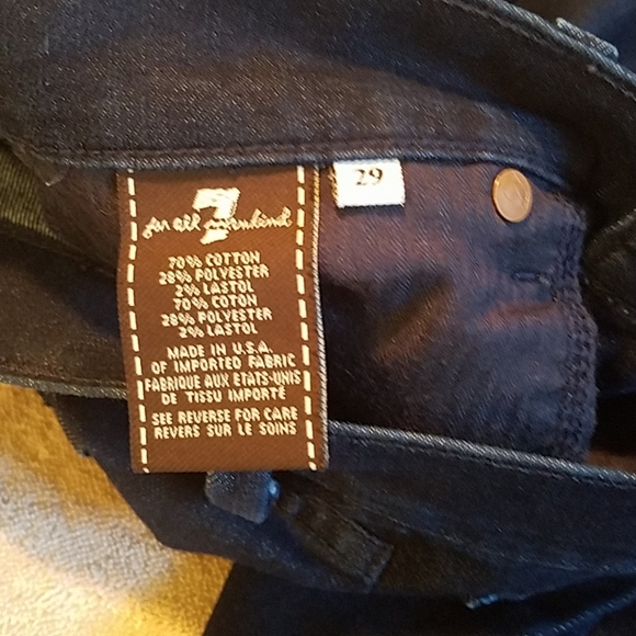 7 for all mankind sz 29 boot cut jeans - Picture 4 of 4